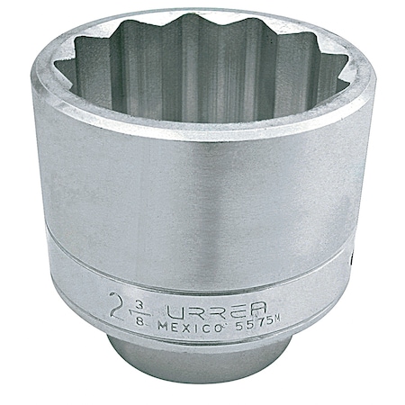 Urrea 1" Drive 12-Point Short Socket 75MM 5775M